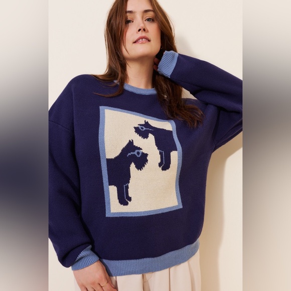 Dog Pattern Sweater - Picture 5 of 5